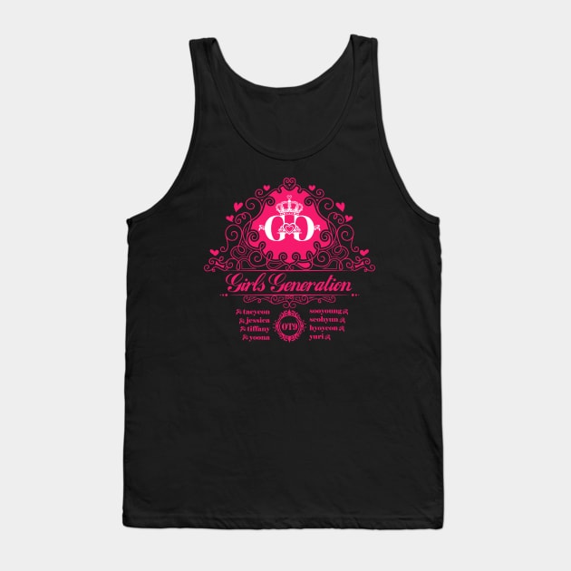 Girls' Generation OT9 Tank Top by skeletonvenus